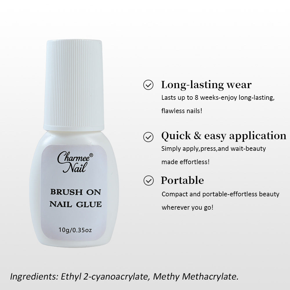 Charmeenail All-in-One Nail Glue Kit